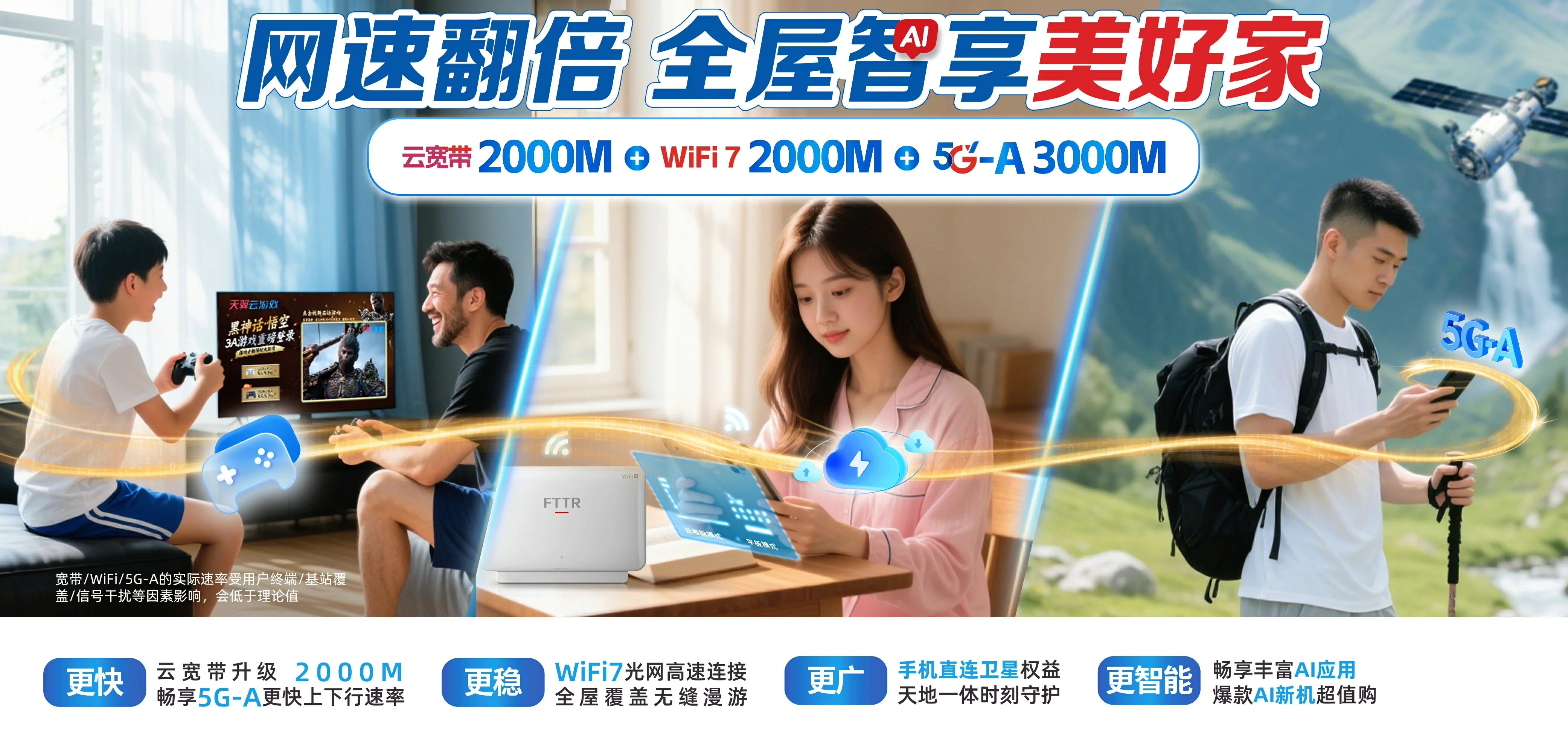 中国电信 朔州电信宽带 宽带套餐